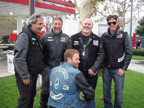 The Boozefighters Motorcycle Club-almost exclusively made up of WWII vets-was formed in 1946 at the All American Bar in Los Angeles (near what is now the town of South Gate). . Boozefighters chapters